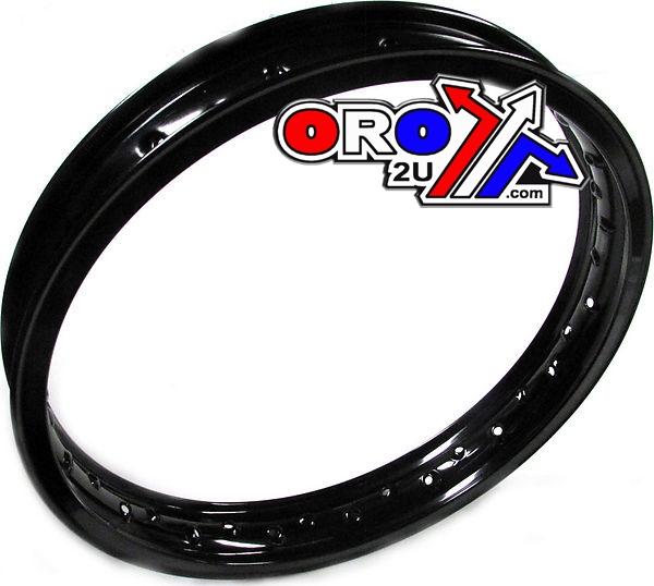 RIM 215 x 19 36H MTX MOTO ALLOY RIM BLACK 85-175