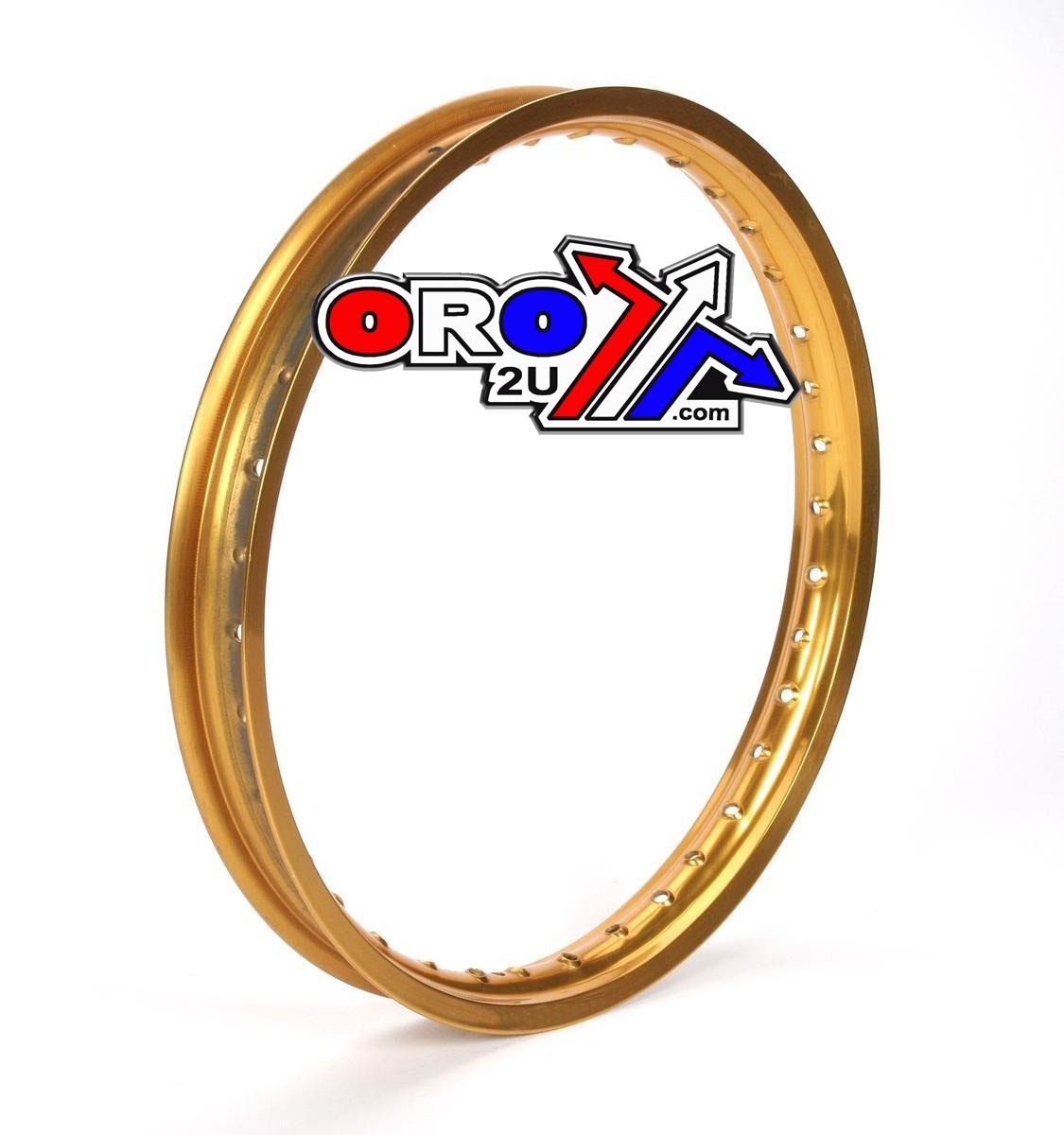 RIM 160 x 21 36H MTX MOTO ALLOY RIM GOLD MCA-AWR-06GD - T1