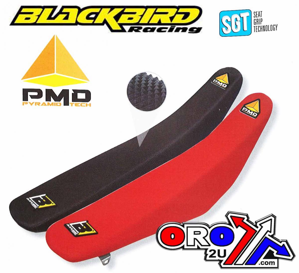 92-96 CR125/CR250 PYRAMID RED, SEAT COVER BLACKBIRD 1131G/01