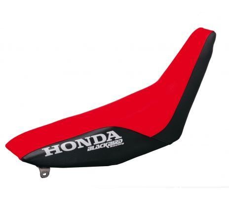 92-97 CR125/CR250 BLACKBIRD, TRADITIONAL SEAT COVER RED/BLK, 1104/02