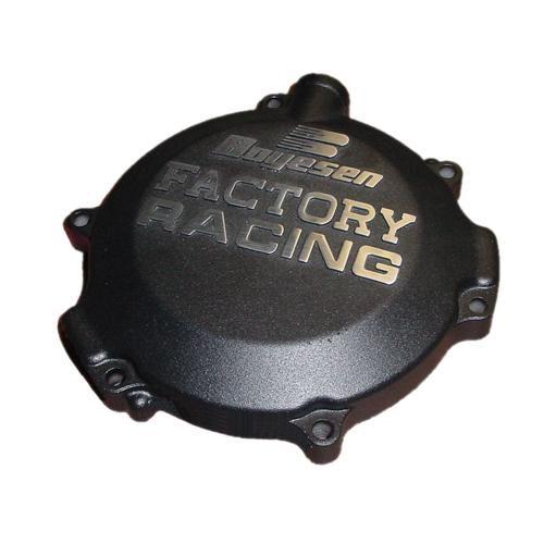 CLUTCH COVER 01-24 KX85/100/112, BOYESEN CC-10B BLACK