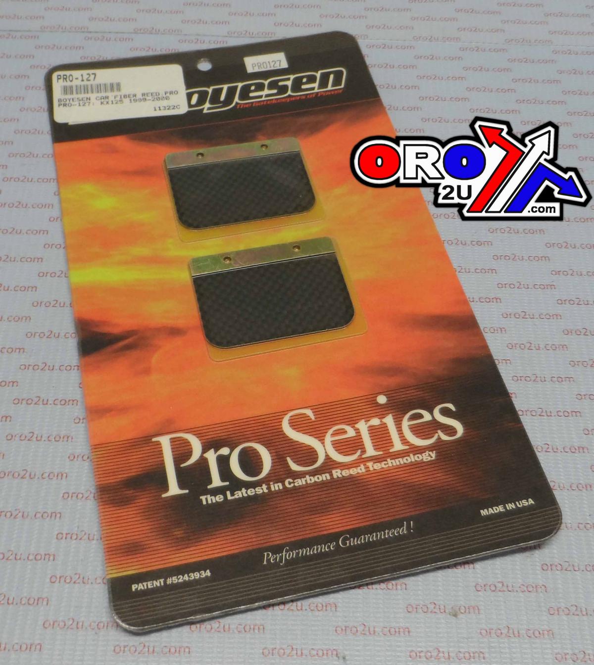 PRO-127 BOYESEN REED CARB, Boyesen Pro Series Reeds - PRO, PR0127