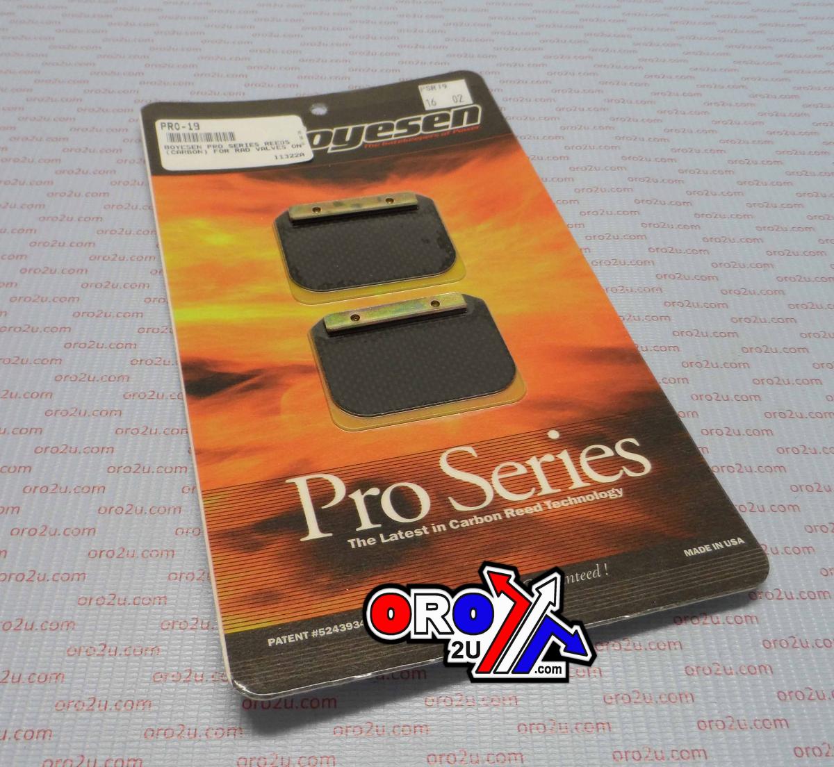 PRO-19 BOYESEN REED CARB, Boyesen Pro Series Reeds - PRO