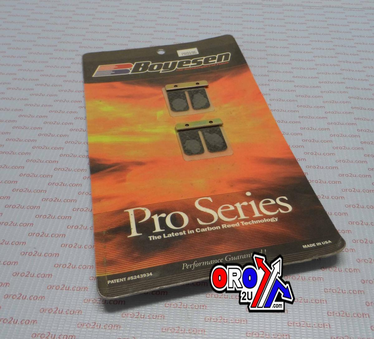 PSR-196 BOYESEN BLOCK REEDS PRO-196, Boyesen Pro Series Reeds - PRO, PSR-196