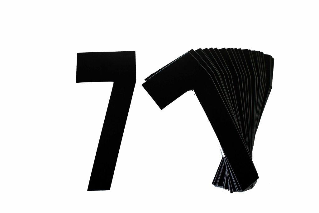 7 BLACK 8"No.20cm. PACK