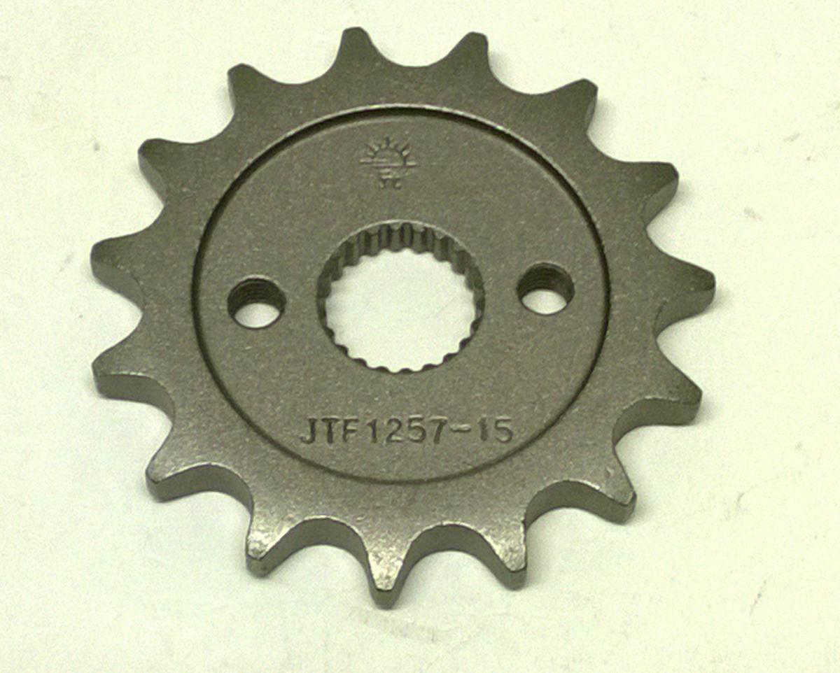 FRONT SPROCKET JTF1257.15 428, CR80/CR85 428 Chain Conversion