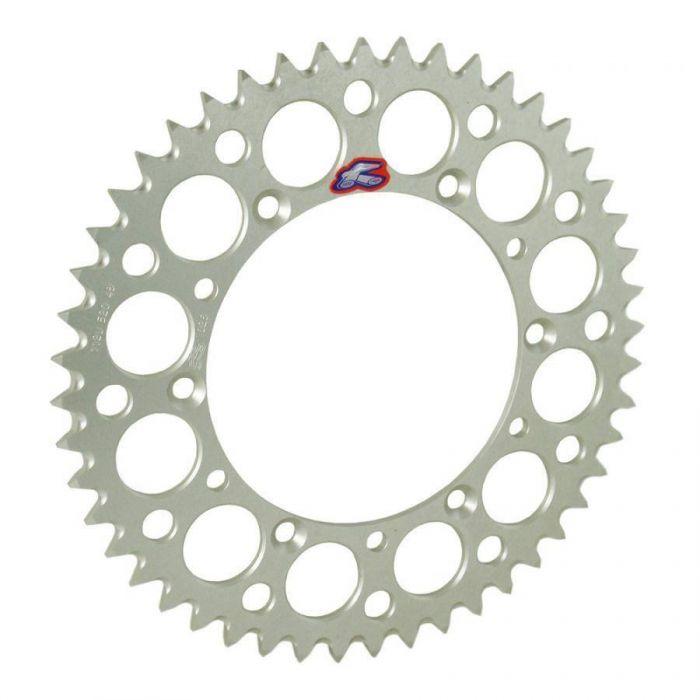 REAR SPROCKET ALLOY RENTHAL, ULTRALITE 154U-520-51GRSI SILVER, 154U-520-51GRSI