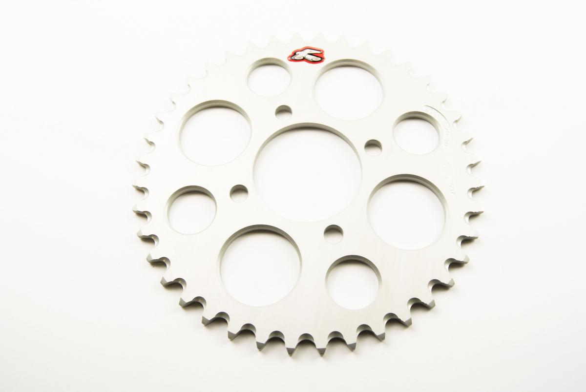 REAR SPROCKET RENTHAL ATV, ULTRALITE 203U-520-40GPSI SILVER, 203U-520-40GPSI