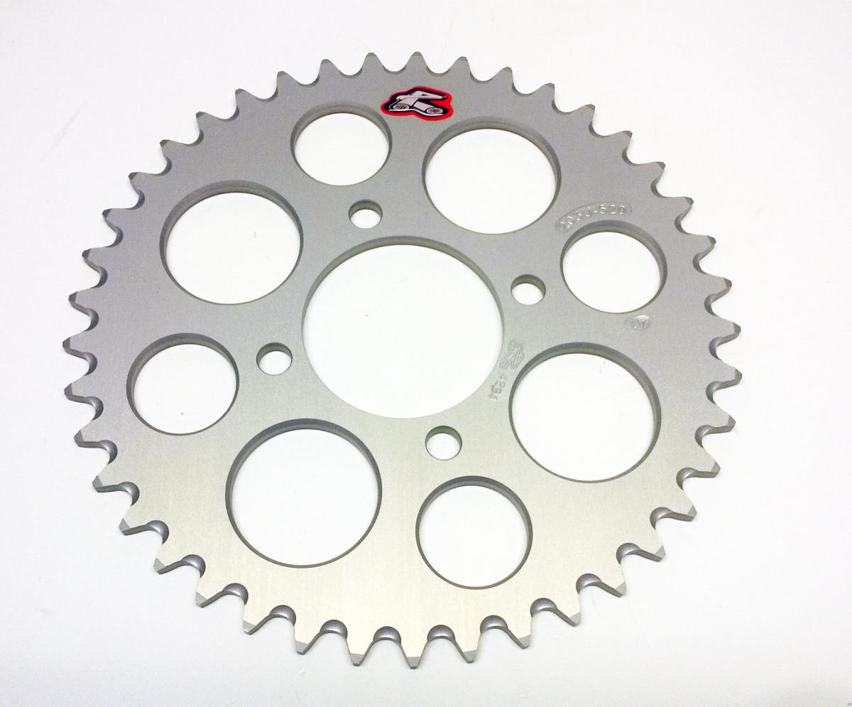REAR SPROCKET RENTHAL ATV, ULTRALITE 203U-520-41GPSI SILVER