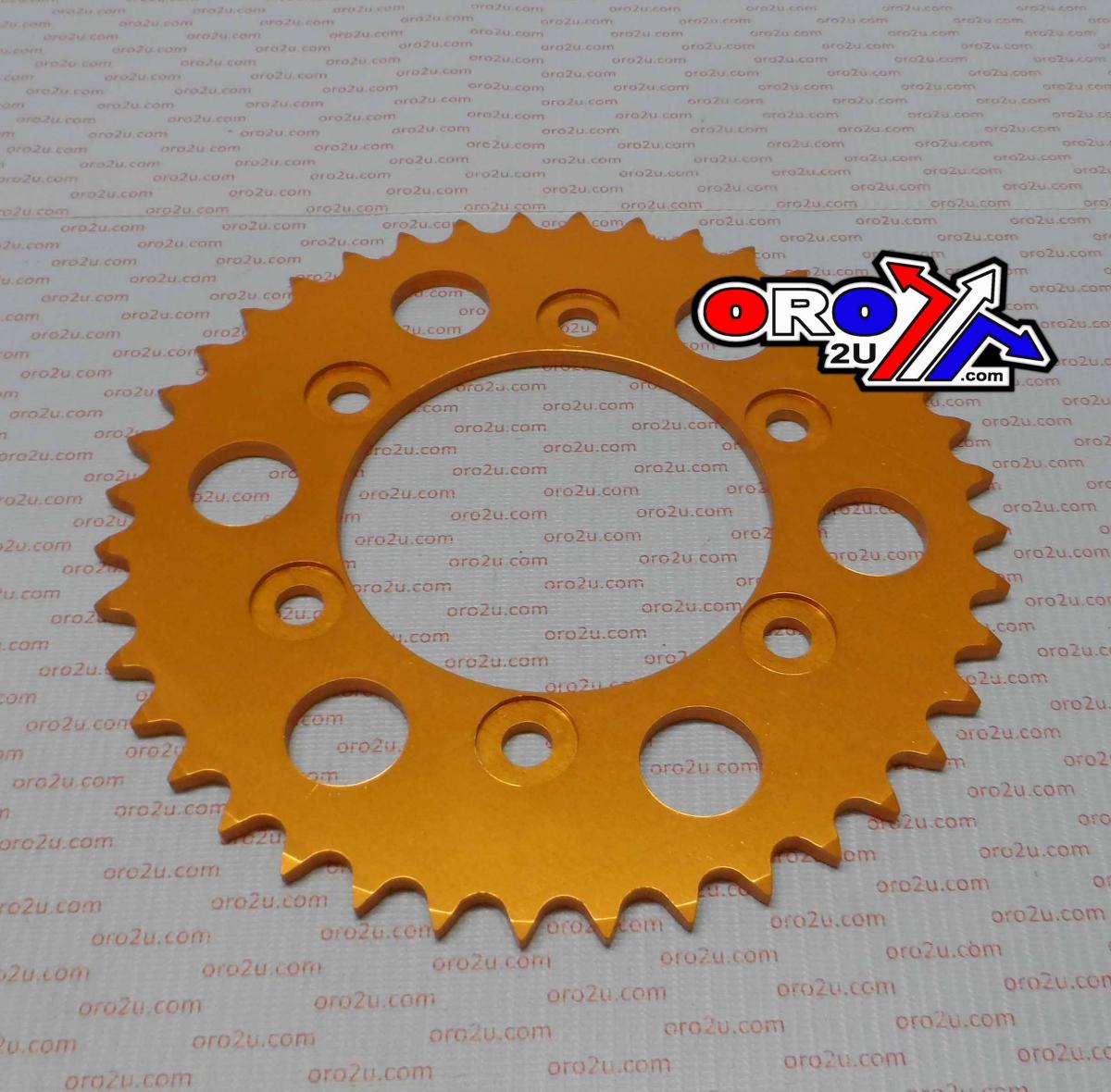 REAR SPROCKET ALLOY GOLD 735, JTA735.40GOLD