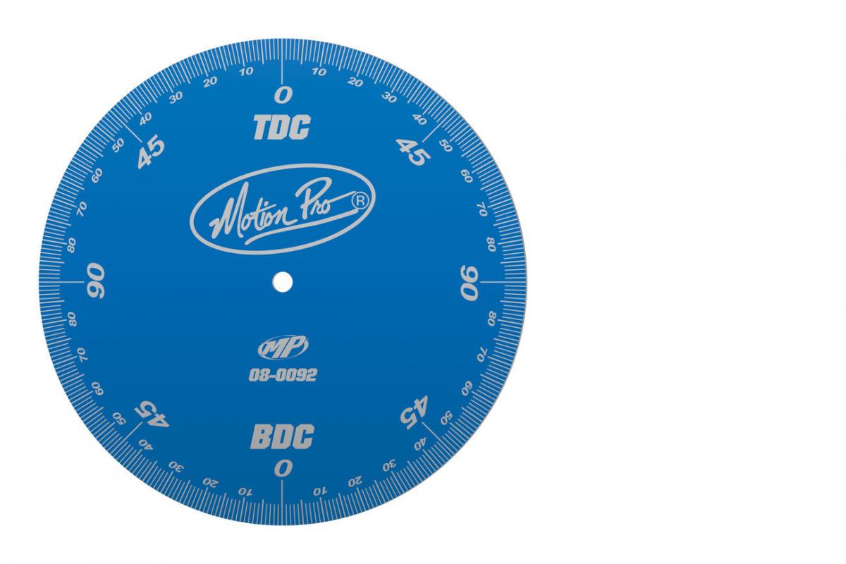 TDC DISC TIMING 2&4 STROKES DEGREE WHEEL MOTION PRO 08-0092