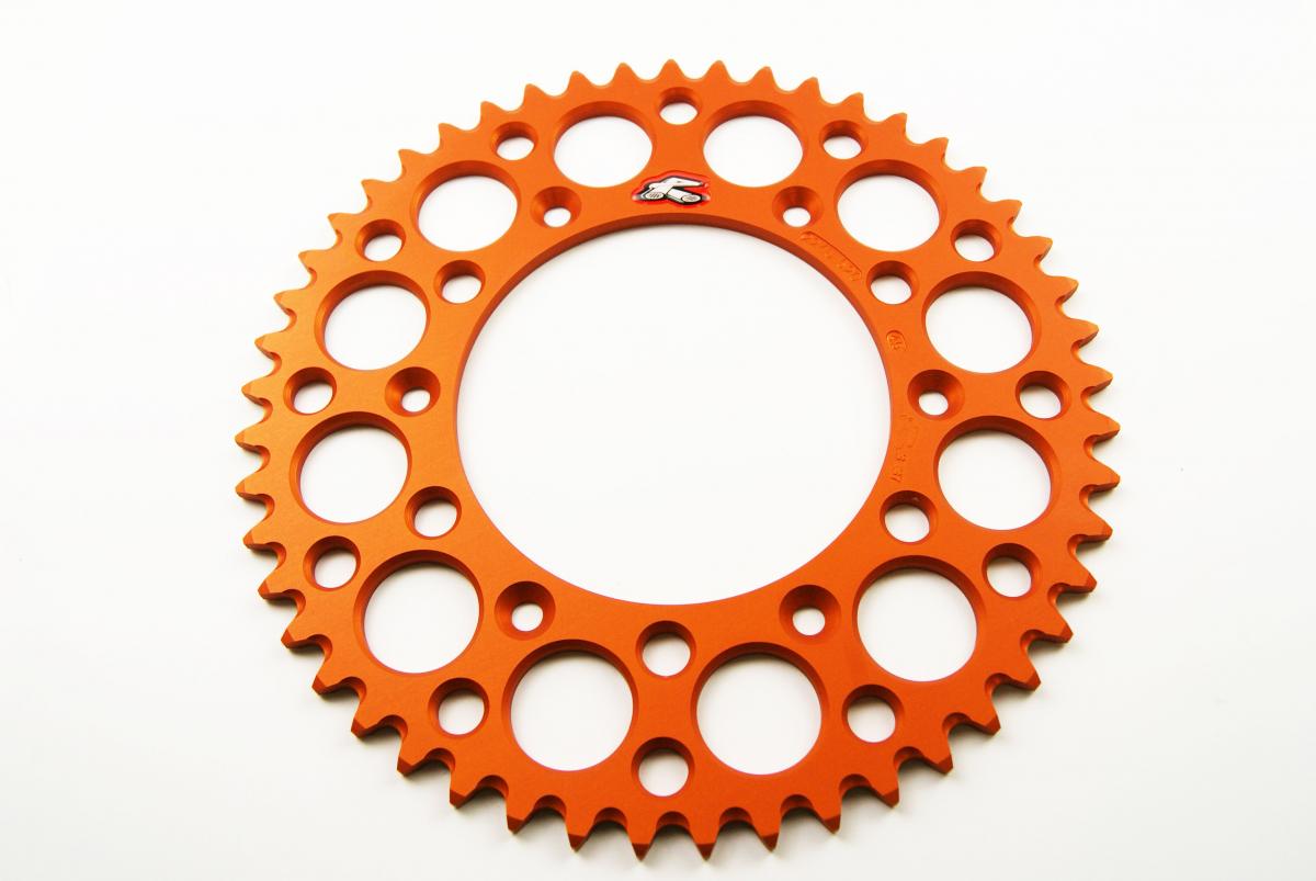 REAR SPROCKET RENTHAL KTM, ULTRALITE 224U-520-49GPOR ORANGE, 224U-520-49GPOR