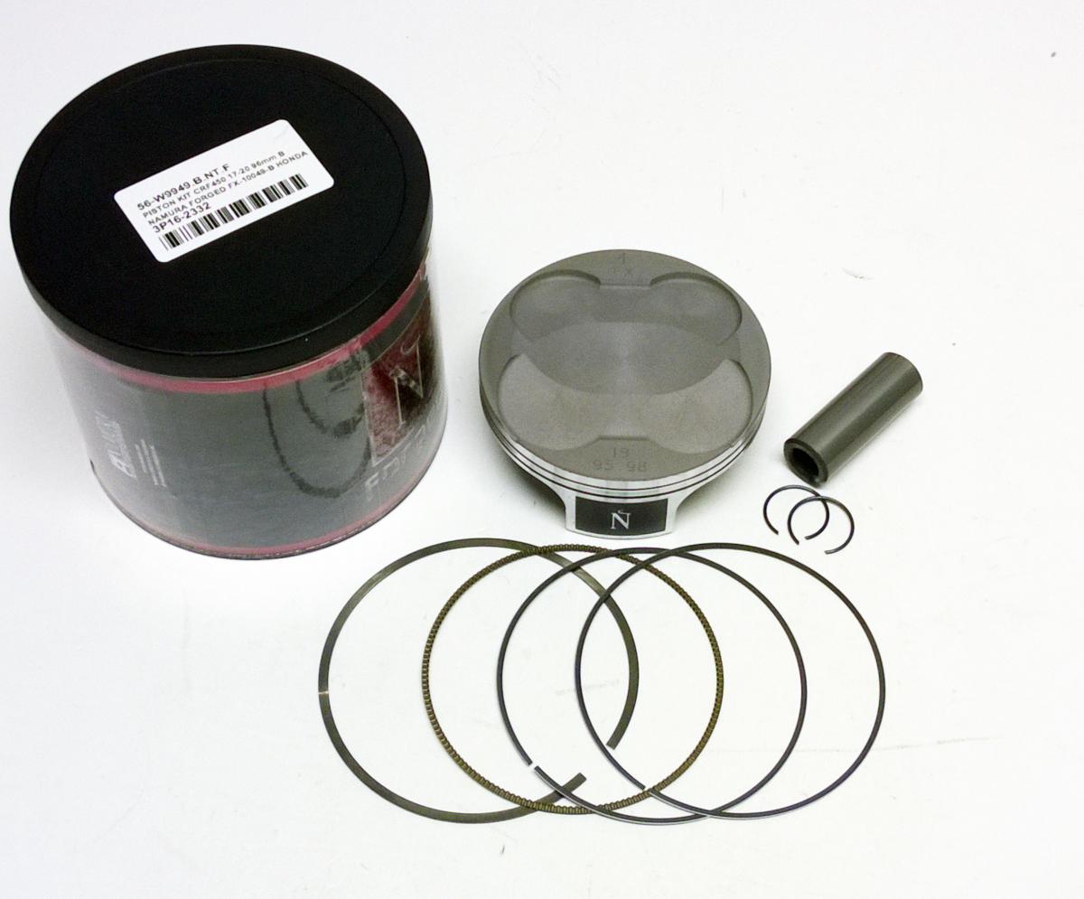 PISTON KIT CRF450 17-20 96mm B, NAMURA FORGED FX-10049-B HONDA