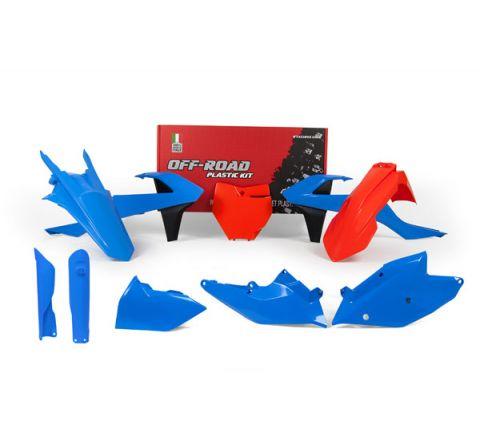 KTM SXF SX-F / SX Plastic Kit / Body Set – Orange & Blue – 2016–2018