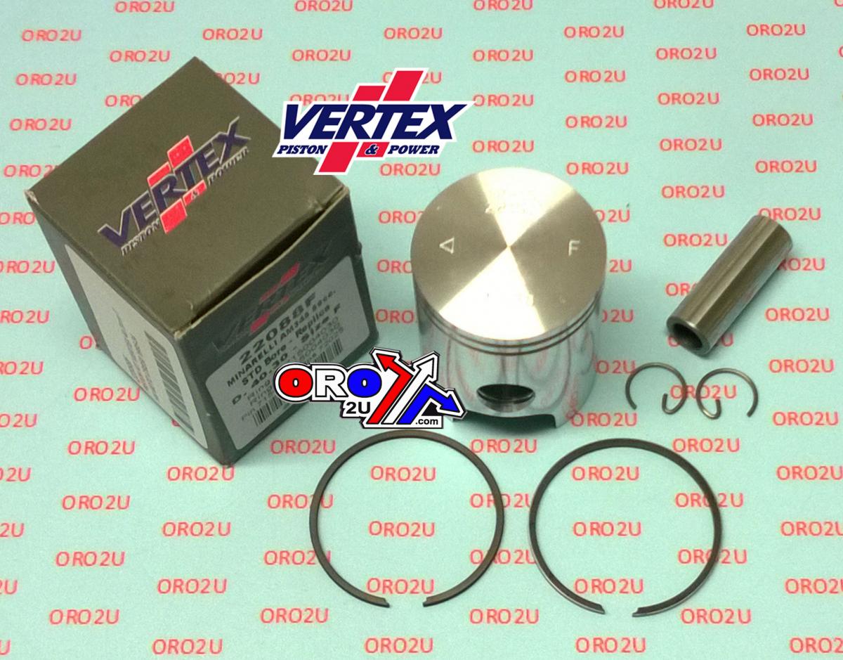 PISTON KIT VERTEX 40.3 G HM MOTO CRE50 95-04, VERTEX 22088G SCOOTER AM345 50CC