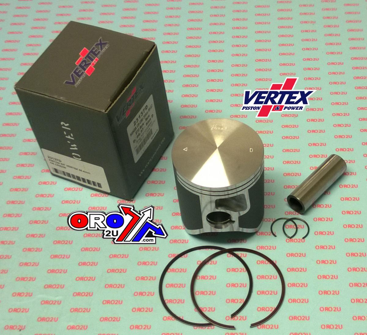 PISTON KIT VERTEX 66.4 A HONDA CR/CRE 250 05-07 RACE, VERTEX 23137A