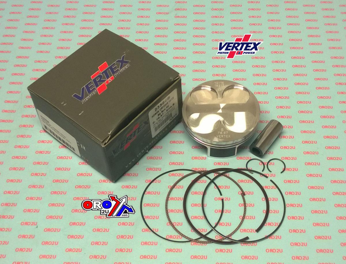 PISTON KIT VERTEX 79.0 C HONDA CRF 250 10-13, VERTEX 23589C OS+2.20 BIG BORE HC COMPR 13,5:1