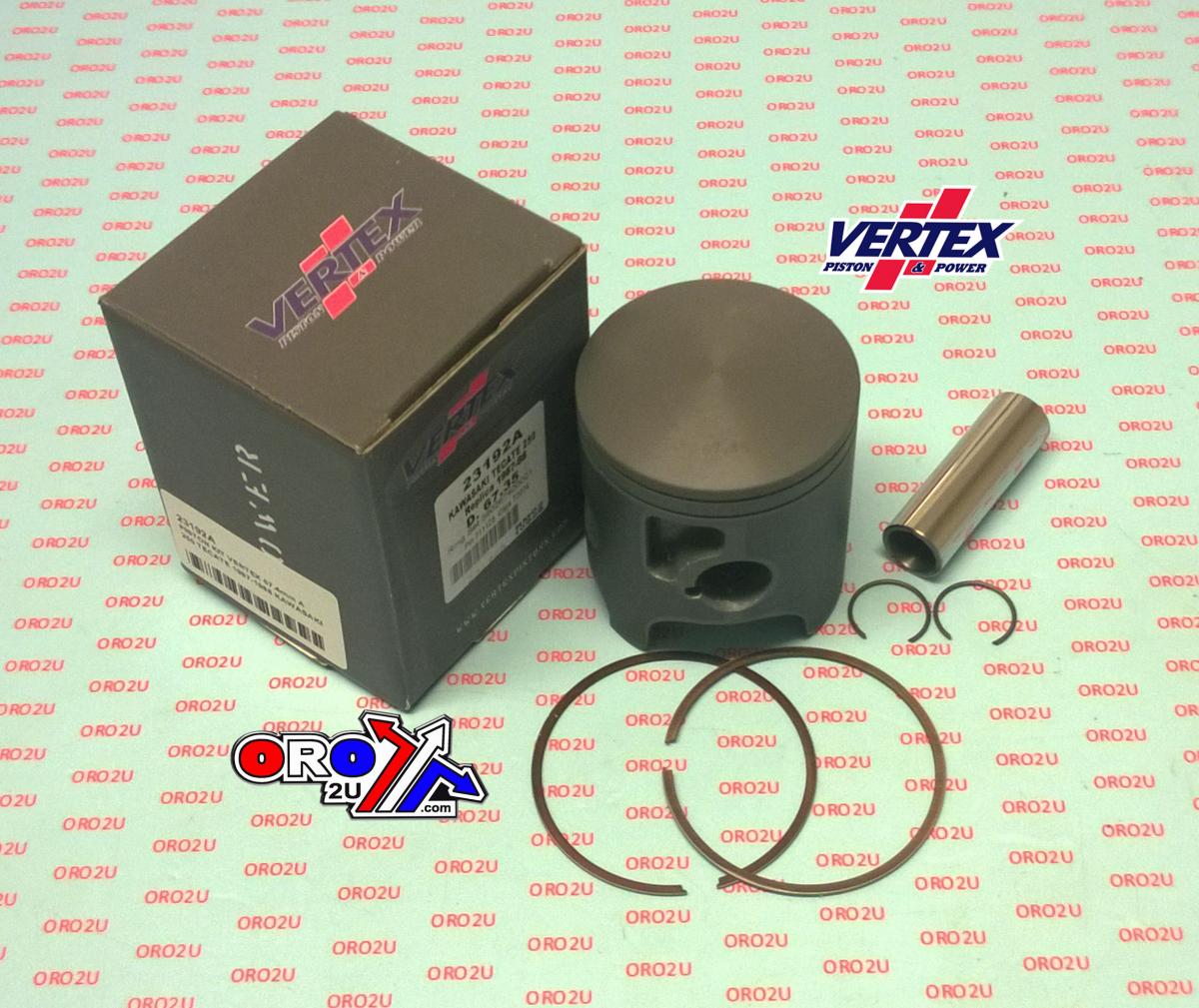 PISTON KIT VERTEX 67.4 C KAWASAKI 250 TECATE 87-88, VERTEX 23192C
