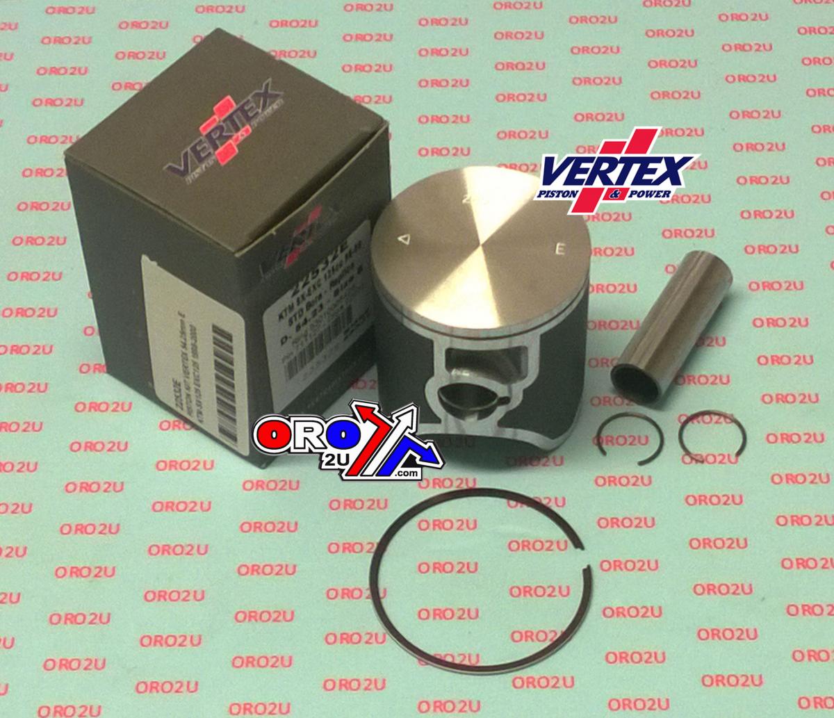 PISTON KIT VERTEX 54.25 B KTM SX/EXC 125 98-00, VERTEX 22532B