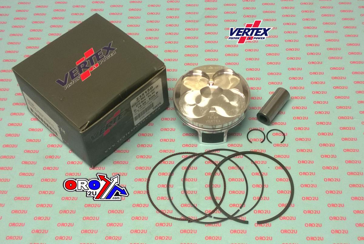 PISTON KIT VERTEX 77.0 A HC SUZUKI RMZ 250 07-09, VERTEX 23515A HC COMPR 13,9:1