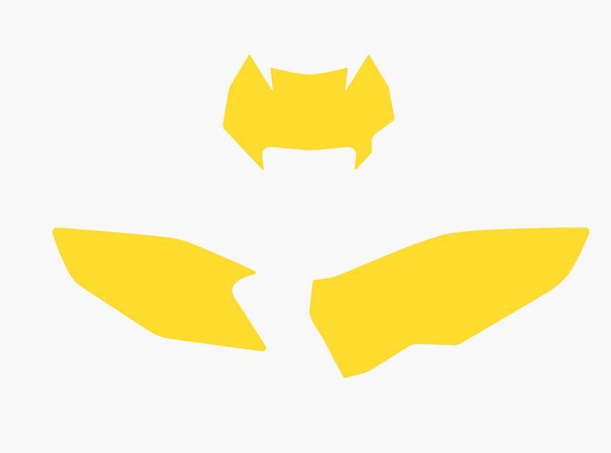 2013-14 HUSABERG BACKGROUND, YELLOW BLACKBIRD 3707/40