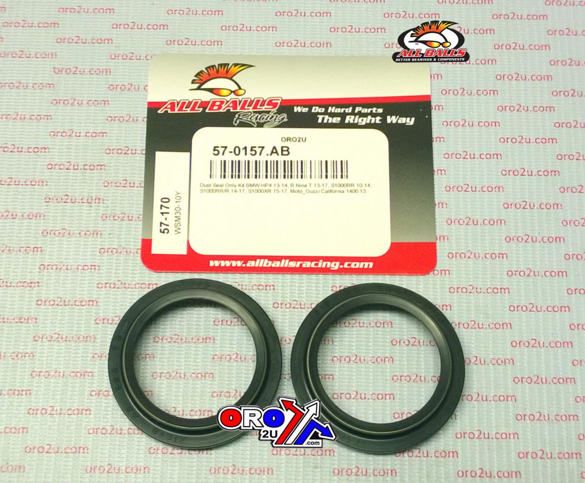FORK DUST SEAL SET ALLBALLS, ALLBALLS 57-170 DUST SEAL KIT