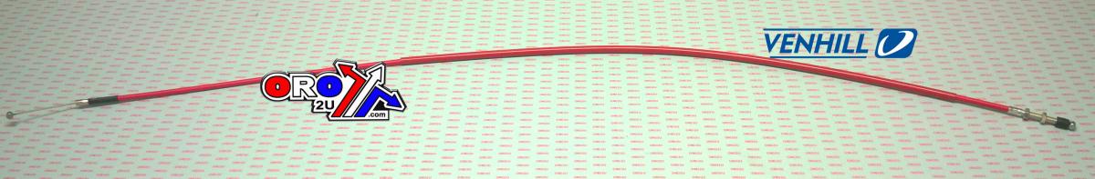 Honda CR250 1978 1979 1980 Venhill FRONT BRAKE CABLE RED