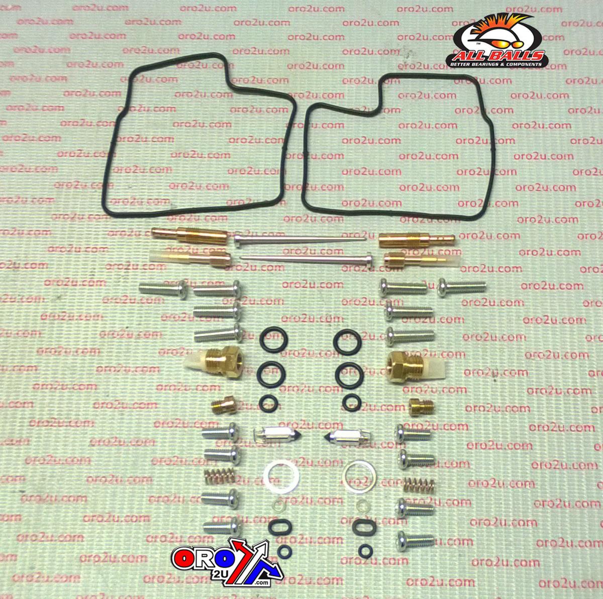 CARBURETOR REBUILD KIT 98-99 HON VT1100C, ALLBALLS 26-1624 ROAD