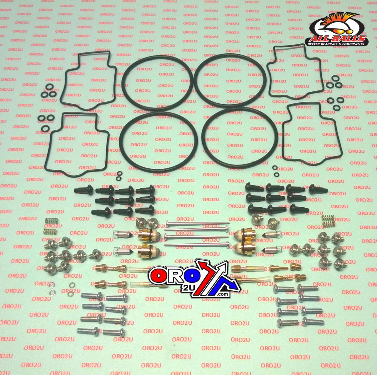 CARBURETOR REBUILD KIT 97-07 YAM YZF600R, ALLBALLS 26-1631 ROAD