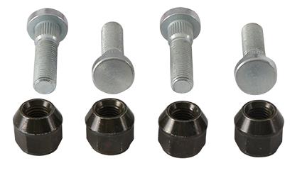 Wheel Stud and Nut Kit, ALLBALLS 85-1037
