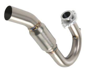 06-14 TRX450R P-BOMB SS PIPE, FMF 041223 POWERBOMB HEADER