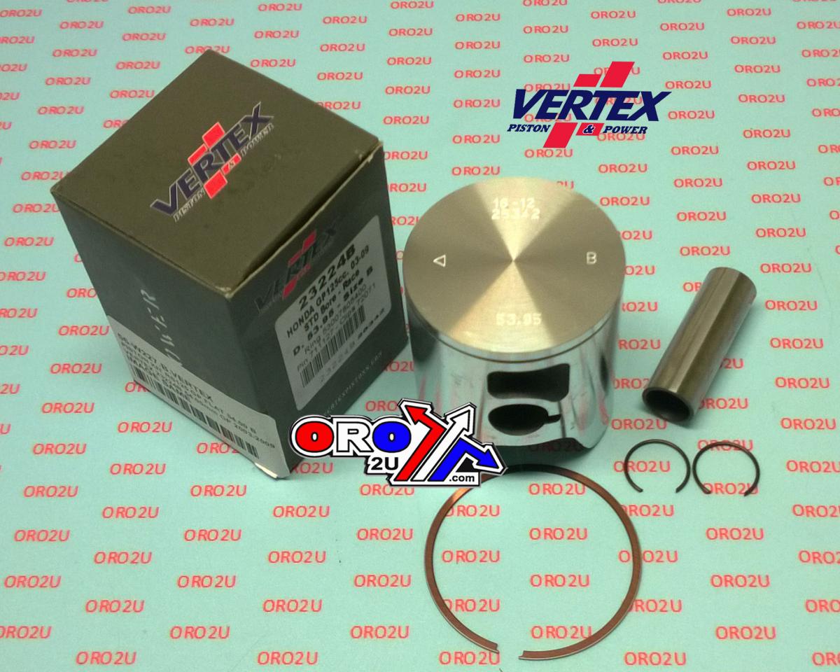 PISTON KIT GP FLAT 54.00 C RS125 03-09, VERTEX 23224C GP HONDA