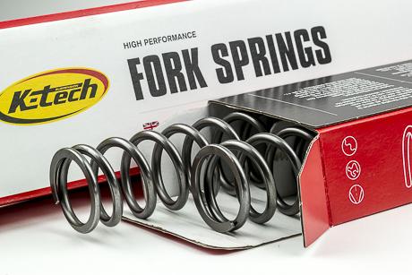 Front Fork Spring 4.4N -(Pair), 43-505-44, HIGH PERFORMANCE FORK SPRING, K-TECH SUSPENSION