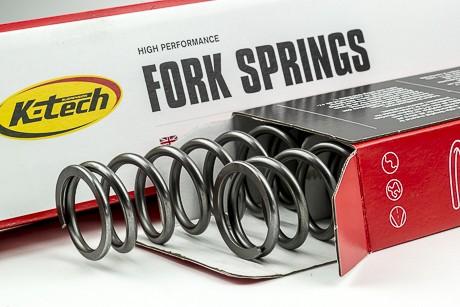 Front Fork Spring 4.6N -(Pair), 435-485-46, HIGH PERFORMANCE FORK SPRING, K-TECH SUSPENSION