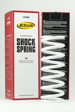 Shock Absorber Spring -60N (63x260) White, 63-260-60, HIGH PERFORMANCE SHOCK SPRING, K-TECH SUSPENSION