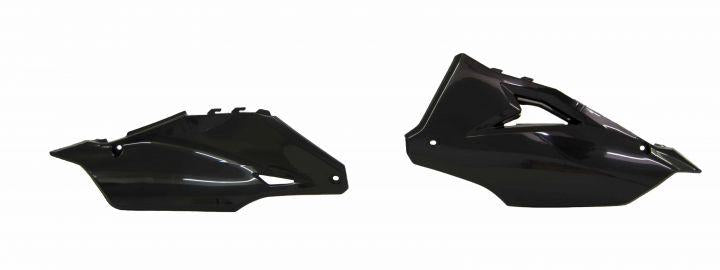 SIDE PANELS 2019-23 KX450 BLACK, RTECH R-FIKXFNR0019