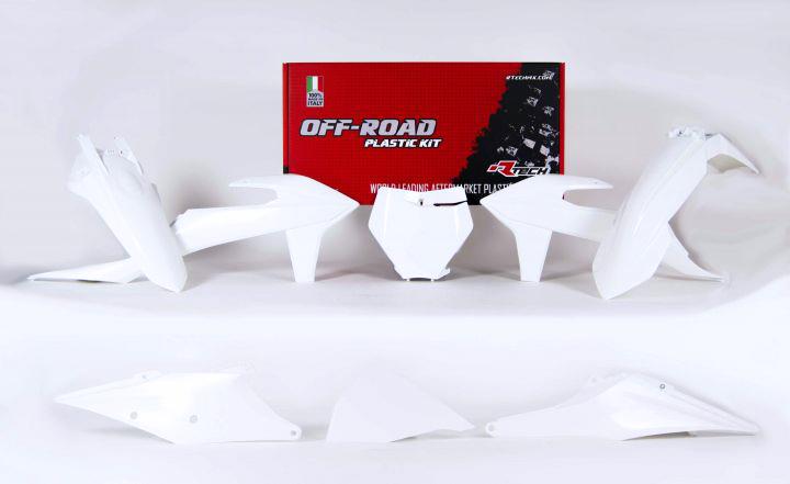KTM SX SXF SX-F Plastic Kit / Body Set – White – 2019–2022