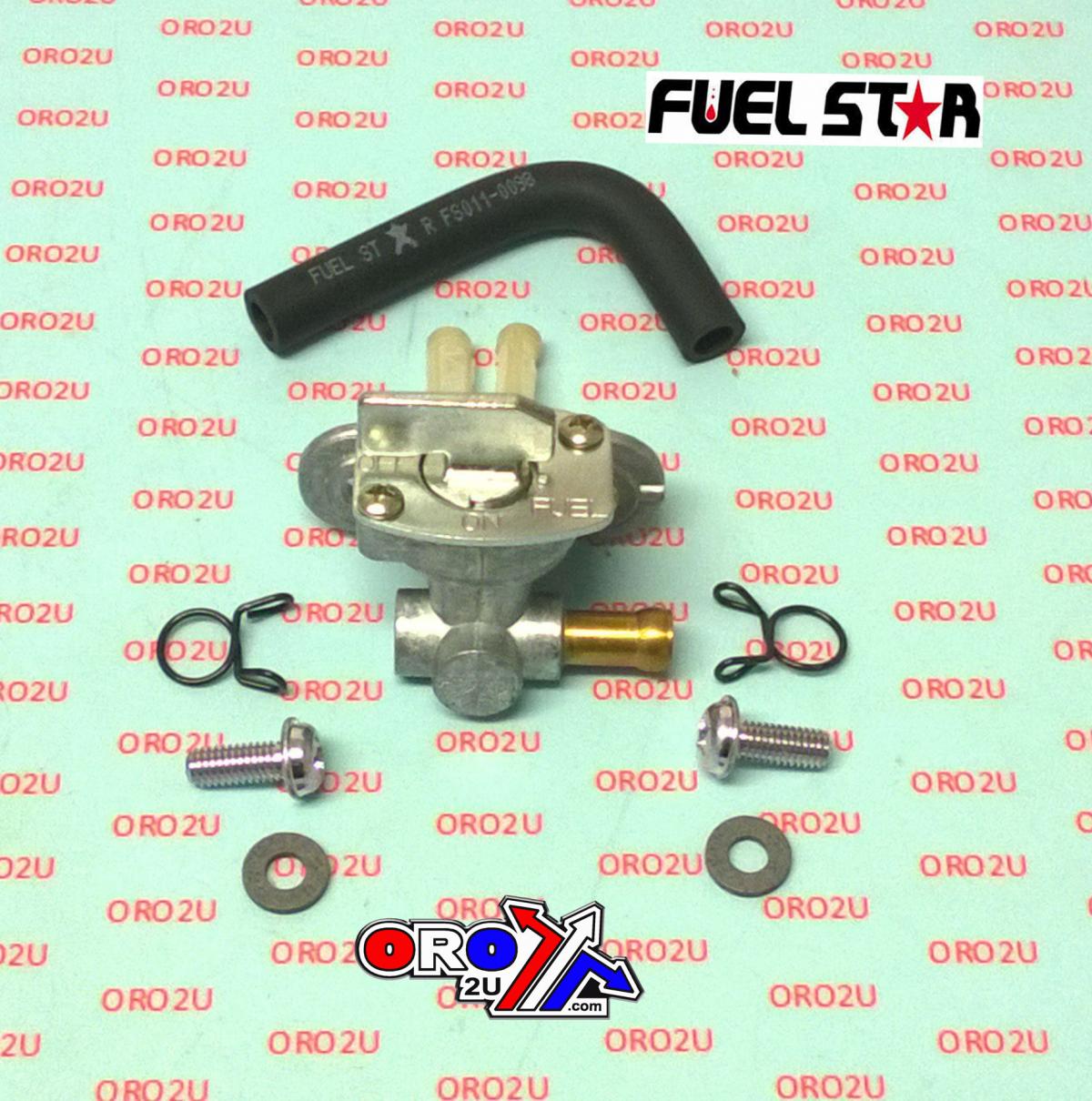 FUEL VALVE KIT YZF80 97-01, Fuel Star FS101-0153 YAMAHA DIRT, TAPE / PETCOCK / CLIPS / PIPES / BOLTS