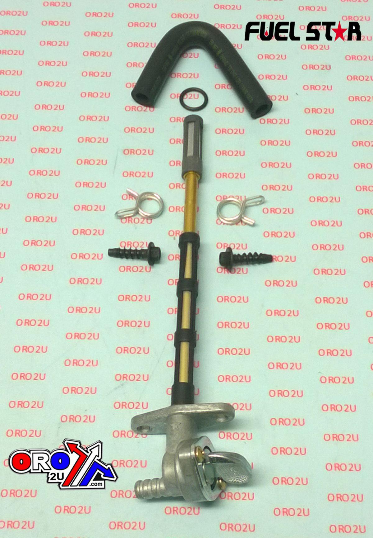 FUEL VALVE KIT KTM 400/520, Fuel Star FS101-0176 DIRT, TAPE / PETCOCK / CLIPS / PIPES / BOLTS