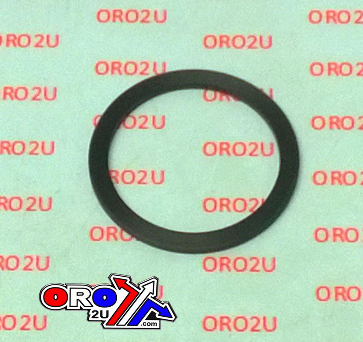 FRONT FORK SPRING SPACER, 47/48mm (43x35x2mm) - Black, HPTP FF, SPACER-FF-4302