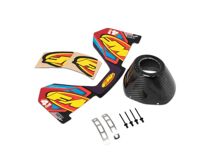 FACTORY 4.1 RCT C/F END CAP, FMF 040643 REPLACMENT PARTS