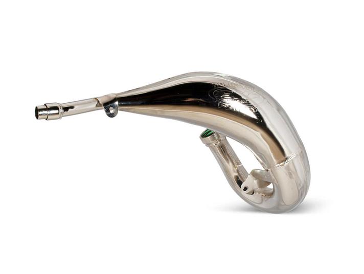 FATTY FRONT PIPE 05-21 YZ125, FMF 024049 NICKEL EXHAUST