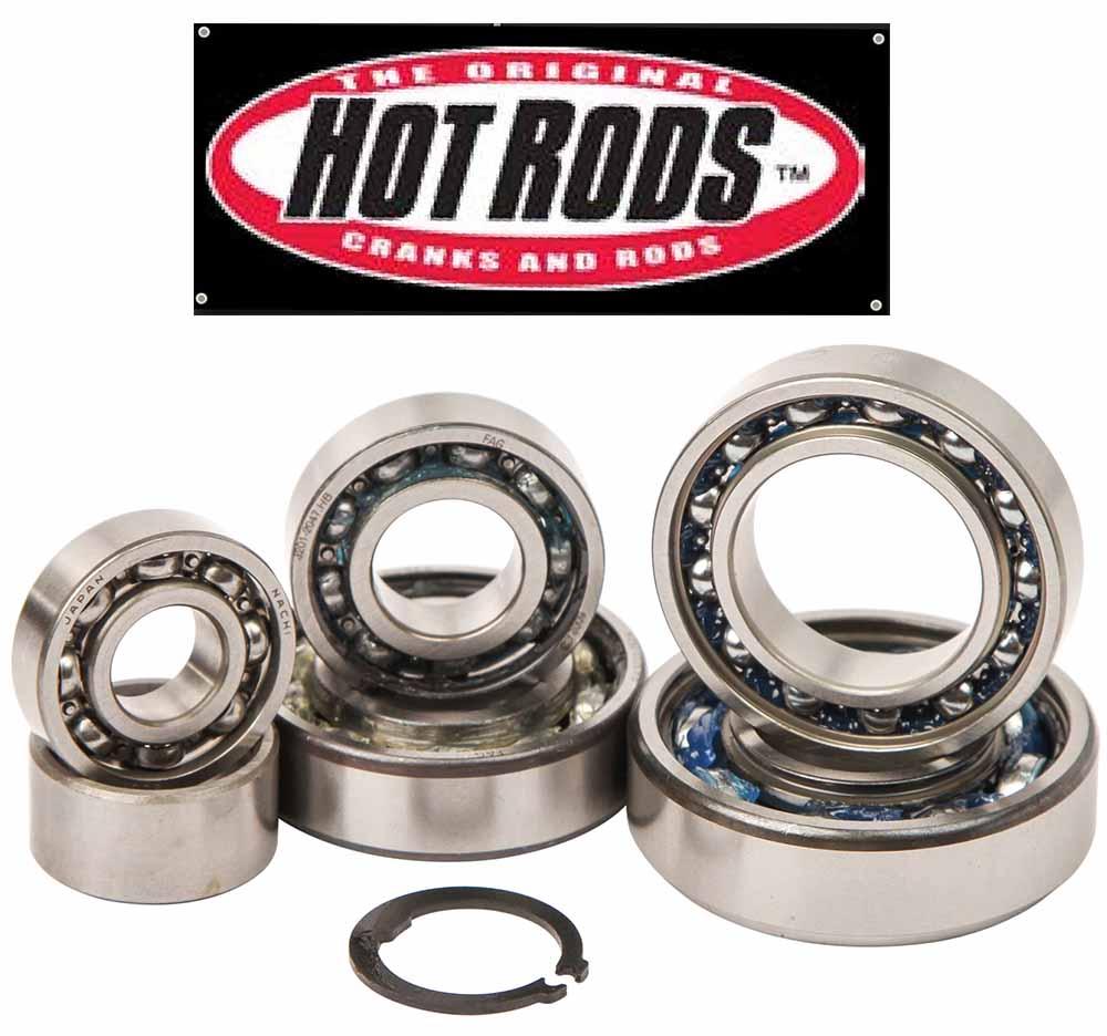 TRANSMISSION BEARING KIT KX80/100, HOTRODS TBK0037, 1998 - 2000 Kawasaki KX 100 BIKE,1998 - 2000 KX 80