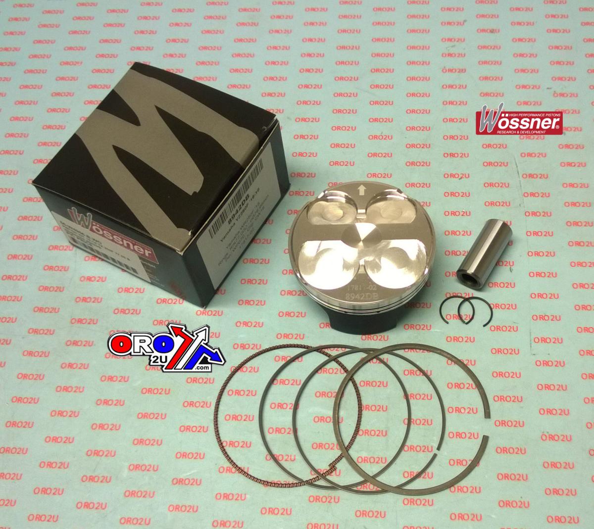 PISTON KIT 16-18 YZ 250F 77.00 B, WOSSNER 8942DB