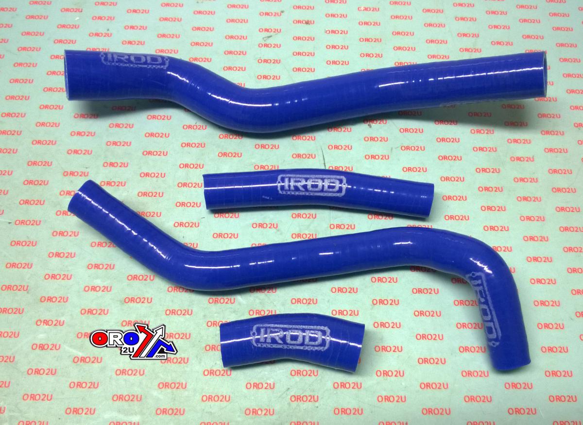 HOSE KIT YAMAHA WRF 450 16-18, SILICONE RADIATOR BLUE 010116, IROD