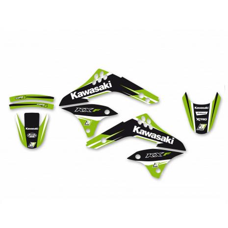 06-08 KXF450 DREAM 4 GRAPHIC, BLACKBIRD DECAL KIT 2415N, BB2415N