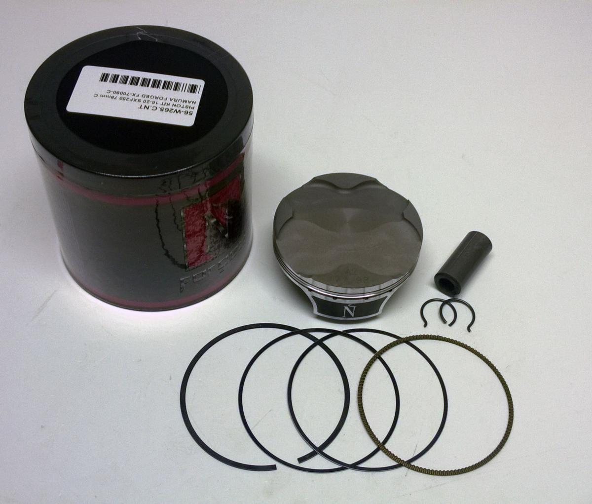 PISTON KIT 16-22 SXF250 78mm A, NAMURA FORGED FX-70090
