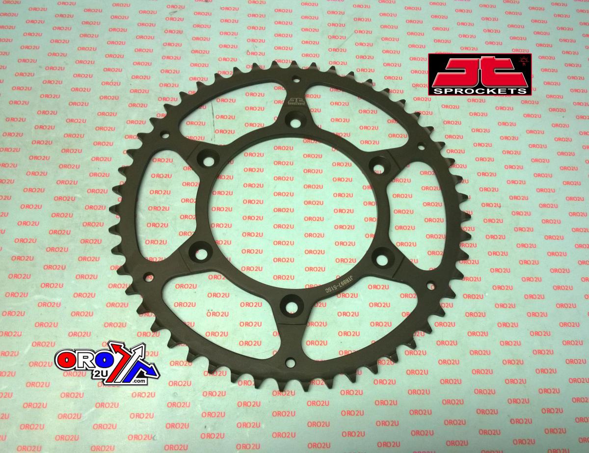 REAR SPROCKET STEEL JTR897.51SC, LIGHTWEIGHT SELF-CLEANING, SR897-51, JTR897.51, SR897-51