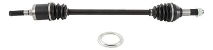 HEAVY DUTY 6 BALL DRIVESHAFT, ALLBALLS AB6-CA-8-217, 705401236, CAM AM MAVERICK FRONT RIGHT HAND