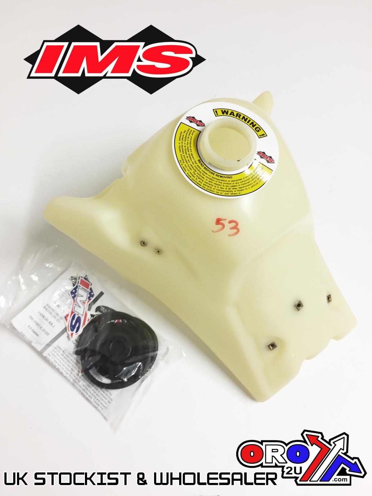 IMS Fuel Tank 3.0 gal Natural Screw Cap, Yamaha WR250X 2008-2016, 117331-N2